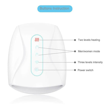 Electric Hand Massager with Air Pressure and Heat