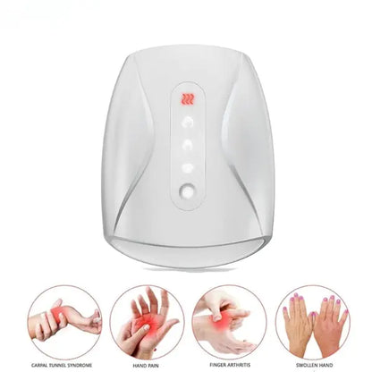 Electric Hand Massager with Air Pressure and Heat